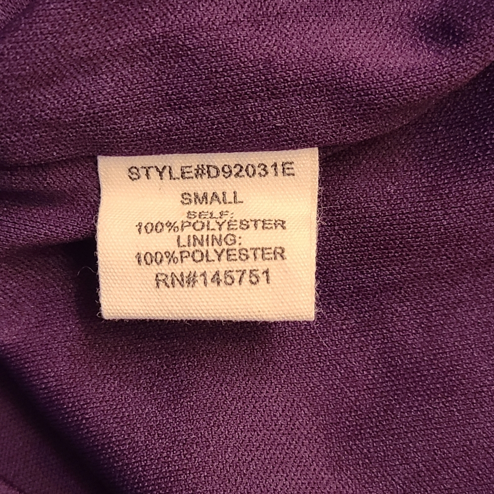 Peach Love California size S plum purple dress - Picture 9 of 9